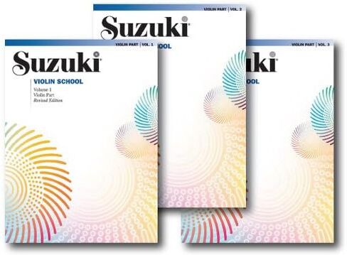 Suzuki Violin School, Violin Part - 3 Book Set - Includes Volume 1, Volume 2 and Volume 3 in Saudi Arabia