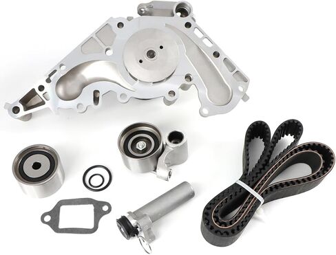 Timing Belt Kit - with Water Pump TKT021 TCKWP298,Fits for 1998-2007 Land Cruiser Sequoia Tundra 4Runner 4.7L V8 2UZFE, for 1998-2000 LS400 SC400 GS400 GX470 LX470 4.7L V8 1UZFE. in Saudi Arabia