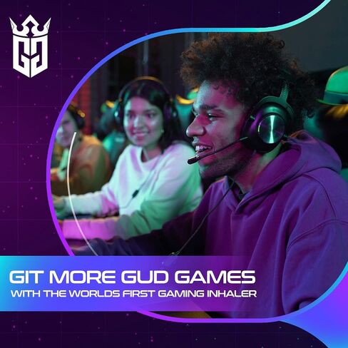 جهاز استنشاق بخار الألعاب من GIT GUD، 4 عبوات | الطاقة والتركيز من أجل الاستيقاظ الفوري | رائحة وأبخرة محفزة | علاج عطري قوي للأنف بزيت النعناع العطري | مساعد الحمضيات (الكرز والنعناع والليمون) in Saudi Arabia