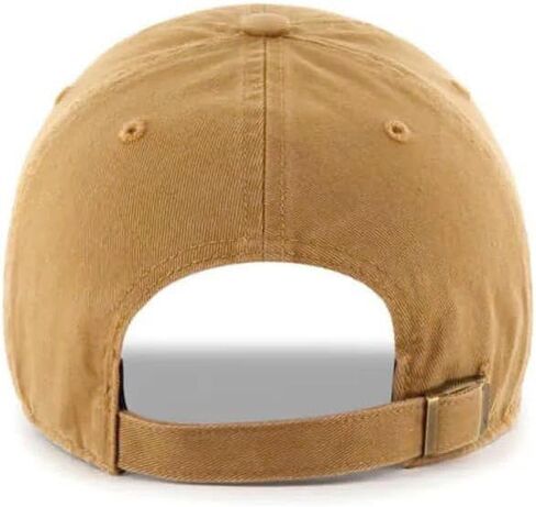 '47 Seattle Mariners Hat Mens Womens Clean Up Adjustable Cap, Camel Brown in Saudi Arabia