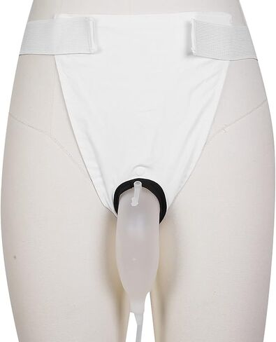 حقيبة جمع البول للرجال من Estink، قابلة لإعادة الاستخدام من السيليكون للرجال، أكياس قسطرة البول للرجال، حقيبة تصريف لجمع البول يمكن ارتداؤها للرجال المسنين والمرضى طريح الفراش in Kuwait