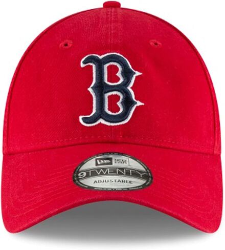 قبعة قطنية قابلة للتعديل من New Era Boston Red Sox 9TWENTY Core Classic Red 920 in Kuwait