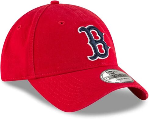 قبعة قطنية قابلة للتعديل من New Era Boston Red Sox 9TWENTY Core Classic Red 920 in Kuwait