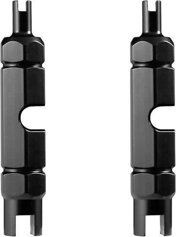 أداة إزالة الصمام الأساسية - أداة شد صمام الدراجة الأساسية 3 في 1 لكل من تطبيق إطار الدراجة صمام شريدر وبريستا - اختر اللون in Kuwait