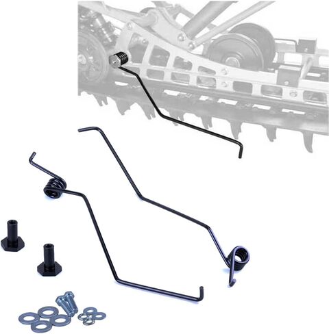 Mallofusa Snowmobile A Pair Way Cool Snow Ice Scratchers Spring Rear Suspension Set Kit for RSI Racing SS-1 Universal fit in Saudi Arabia