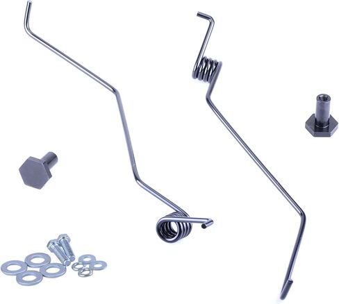 Mallofusa Snowmobile A Pair Way Cool Snow Ice Scratchers Spring Rear Suspension Set Kit for RSI Racing SS-1 Universal fit in Saudi Arabia