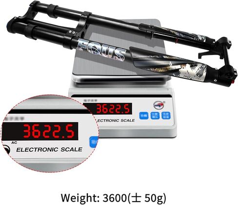 شوكة الدراجة الجبلية ZTZ، شوكة تعليق هوائية مقلوبة ذات تاج مزدوج، تعزيز المحور من خلال 15 × 110 مم، السفر 180 مم، تعديل الارتداد، شوكة أمامية مدببة مناسبة لفرامل القرص 26/27.5/29 MTB AM FR DH in Kuwait