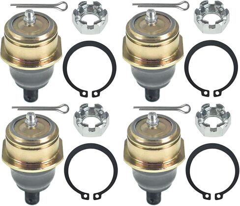WFLNHB 4PCS Complete Upper and Lower Ball Joints Set Replacement for Bombardier Can-Am DS650 2000 2001 2002 2003 2004 2005 in Saudi Arabia