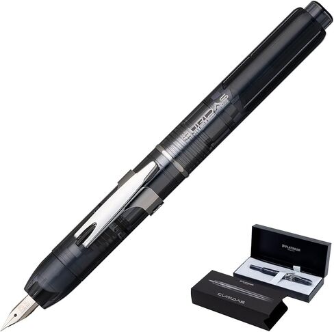 Platinum PKN-7000#6-3 Curidas Prism Crystal Fountain Pen, Medium Point in Saudi Arabia