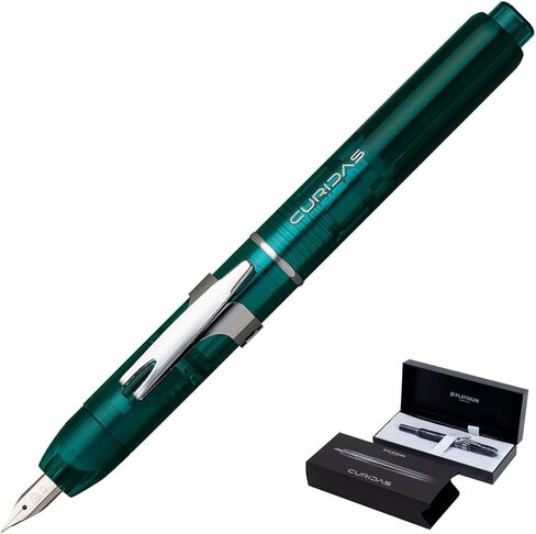 Platinum PKN-7000#6-3 Curidas Prism Crystal Fountain Pen, Medium Point in Saudi Arabia