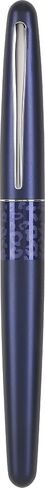 PILOT MR Animal Collection Fountain Pen in Gift Box, Matte Plum Barrel with Leopard Accent, Medium Point Stainless Steel Nib, Refillable Black Ink (91133) in Saudi Arabia