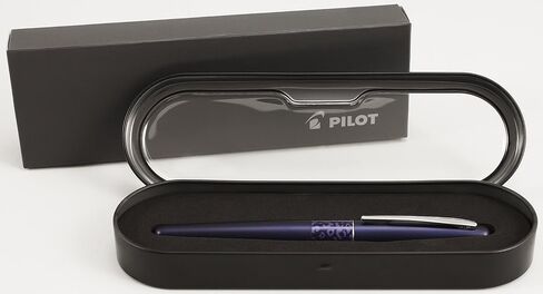 PILOT MR Animal Collection Fountain Pen in Gift Box, Matte Plum Barrel with Leopard Accent, Medium Point Stainless Steel Nib, Refillable Black Ink (91133) in Saudi Arabia