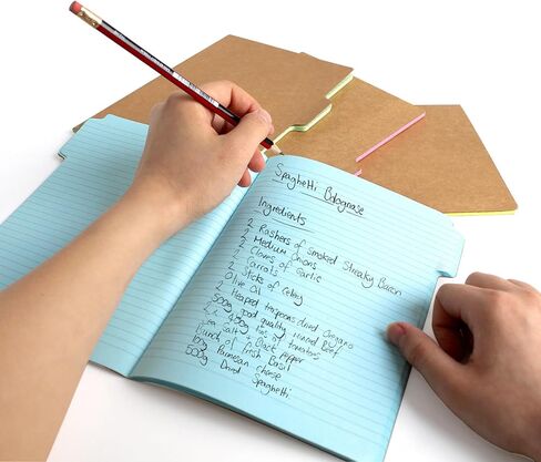 Suck UK Tab Notebook، دفتر يوميات A6، 4 دفاتر ملاحظات، 64 صفحة لكل كتاب، وسادات ملاحظات موضوعية مبوبة للدراسة، واللوازم المكتبية والدفاتر للعمل، واللوازم المدرسية ومخطط مراجعة أساسيات الكلية أو مجلة كرافت in Kuwait