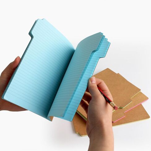 Suck UK Tab Notebook، دفتر يوميات A6، 4 دفاتر ملاحظات، 64 صفحة لكل كتاب، وسادات ملاحظات موضوعية مبوبة للدراسة، واللوازم المكتبية والدفاتر للعمل، واللوازم المدرسية ومخطط مراجعة أساسيات الكلية أو مجلة كرافت in Kuwait