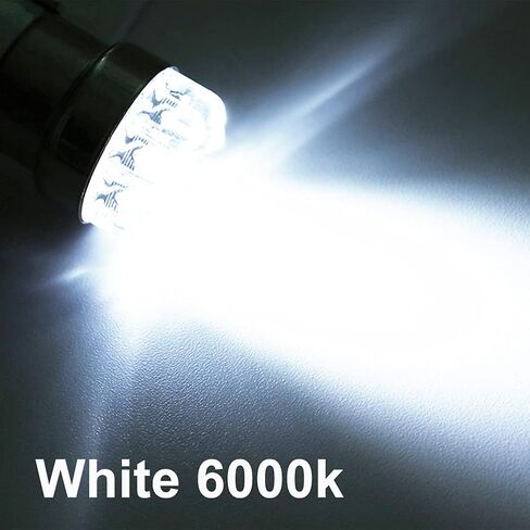 لمبة بديلة LED بحرية 90 لمبة 1004 لمبات إضاءة للقارب BA15D لمبة LED لأضواء ملاحة القوارب، أضواء مرساة للقارب، أضواء على سطح السفينة، أضواء القوس الخفيفة، تيار مستمر 12 فولت، 4 قطع in Saudi Arabia
