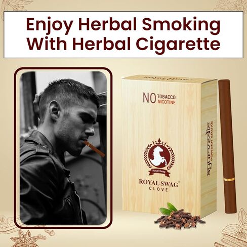 Herbal Cigarettes Clove ed(40 Sticks) | 100% Tobacco Free & Nicotine Free in Kuwait