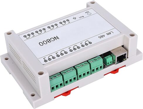 إيثرنت RJ45 TCP/IP مرحل تحكم عن بعد خادم ويب شبكة 8 قنوات لوحة وحدة مرحل 250 فولت/تيار متردد 10 أمبير مع حافظة (أبيض) in Saudi Arabia