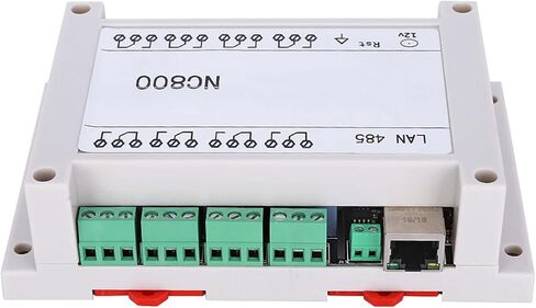 إيثرنت RJ45 TCP/IP مرحل تحكم عن بعد خادم ويب شبكة 8 قنوات لوحة وحدة مرحل 250 فولت/تيار متردد 10 أمبير مع حافظة (أبيض) in Saudi Arabia