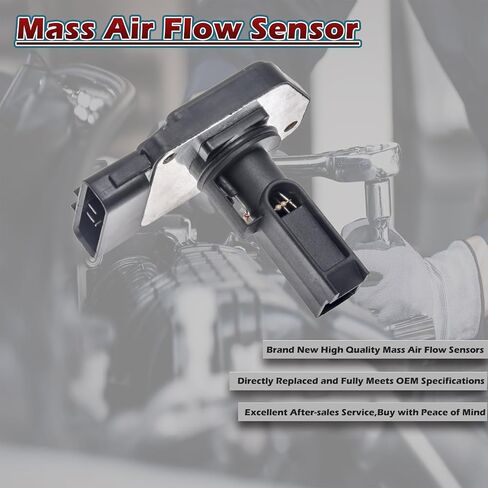 مقياس تدفق الهواء الشامل MAF متوافق مع 03-05 GX470 / 98-05 LX470 / 03-04 4Runner / 98-05 Land Crulser / 01-04 سيكويا / 00-04 تندرا يستبدل MAF0056 222040F010 (98 99 00 01 02 03 04 05 ) in Kuwait