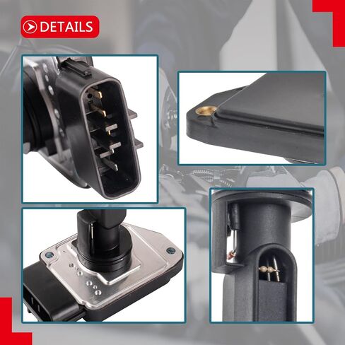 مقياس تدفق الهواء الشامل MAF متوافق مع 03-05 GX470 / 98-05 LX470 / 03-04 4Runner / 98-05 Land Crulser / 01-04 سيكويا / 00-04 تندرا يستبدل MAF0056 222040F010 (98 99 00 01 02 03 04 05 ) in Kuwait