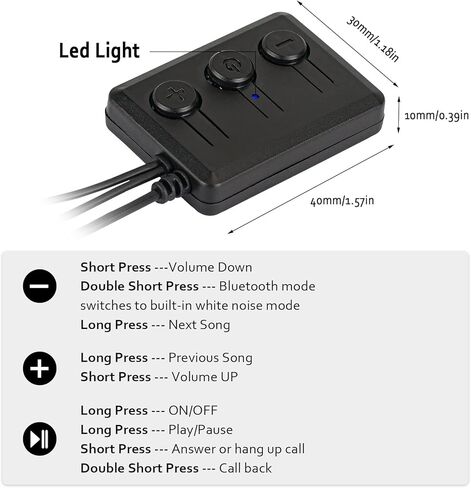 سماعات بلوتوث للنوم من QYCHHJ مع مكبرات صوت رفيعة للغاية مع 24 صوتًا أبيضًا وموسيقى ستيريو لسماعات النوم وقناع النوم واستبدال عصابة الرأس in Kuwait