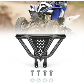 KEMIMOTO Front Bumper Guard, ATV Bumpers Compatible with Raptor 700, 700R, SE 2006-2024 Upgraded Aluminum Accessories Protective Part