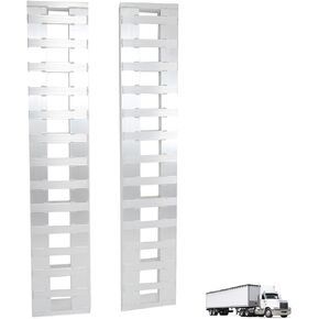80x15 Aluminum Ramps Car Trailer Truck Hook End 2 Pack 6000Lbs