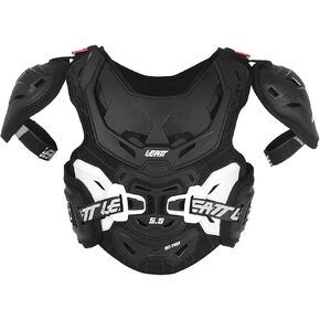 Leatt Brace Chest Protector 5.5 Pro HD Jr Junior (Black/White - Junior)