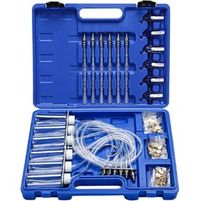 6 Cylinder Diesel Injector Flow Diagnostic Set Fuel Injectors Tester Cylinder Common Rail Adaptor Test Tool Kit
