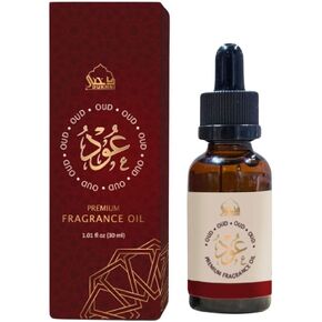 Oud Diffuser Oil by Dukhni | 30ml Arabic Essential Oil for Diffuser & Humidifier | Premium Oudh Fragrance I Relaxing Aromatherapy for Home | Long-Lasting Scent