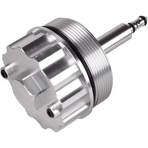 Aluminum Oil Filter Housing Cover Cap Compatible with BMW 323 E36 323i / 328i, E46 328i, E39 523i / 528i