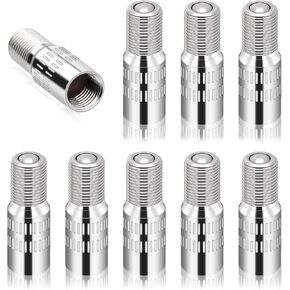Lusofie 8 PCS Extender Extender ، 29 mm Valve Cap Ste Extension ، chrome Valve Cap Ste Extension