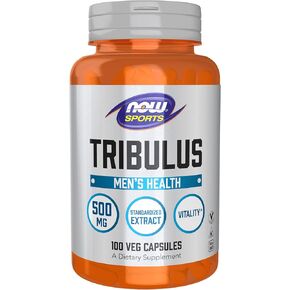 الآن التغذية الرياضية ، Tribulus (Tribulus terrestris) 500 ملغ ، الحيوية المحسنة*، 100 كبسولات الخضار