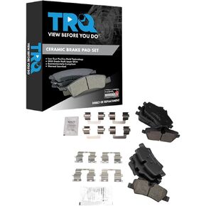 TRQ Brake Pads Ceramic Compatible with 2015-2020 Mini Cooper