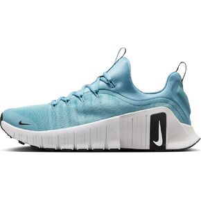 Nike Free Metcon 6 Men's Workout Shoes (FJ7127-400, Denim Turquoise/Black/Vast Grey/White)