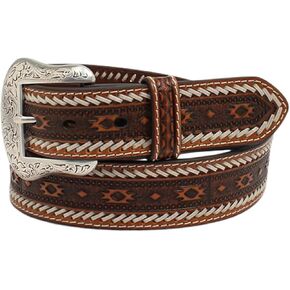 ARIAT Men's Southwest Buck Stitched Belt