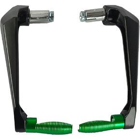 7/8 22mm Universal Motorcycle Brake Clutch Lever Guard CNC Aluminum Hand Guard Handlebar Protector Replacement for Motorbike Scooters Electric Mountain Bikes(Titanium)