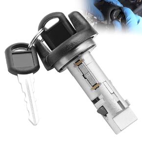 Ignition Lock Cylinder Switch with Keys Replaces 924-893 Compatible with 1998-2002 Chevy Express Tahoe GMC Savana Sonoma Yukon Blazer Cadillac Escalade Replaces 26049532