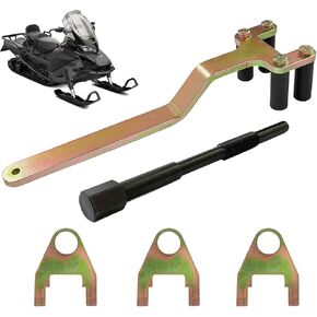 TRA Clutch Puller & Holding Tool & Button Clip Compatible with Ski-Doo 500 600 700 800 1998-2016 OEM# 151-103 529-022-400