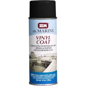 SEM M25053 Ranger Black Marine Vinyl Coat - 12 oz.