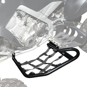 Side Step Nerf Bars for Yamaha Raptor YFM 700 / 700R 06-25, Foot Guards w/Black Webbing Nets & Rock Sliders for Yamaha Raptor 700 700R 2006-2025 Accessories, Off-Road Protection Accessories