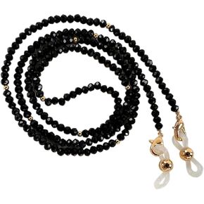 Crystal Bead Women’s eyeglass chain eyewear retainer Reading glass Necklace Lanyard