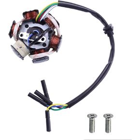 PRO BAT 6 Coil Pole Magneto Flywheel Stator 50cc 110cc 125cc 150cc Pit PRO Trail Dirt Bike Thumpstar Quad ATV Go Kart Dune Buggy
