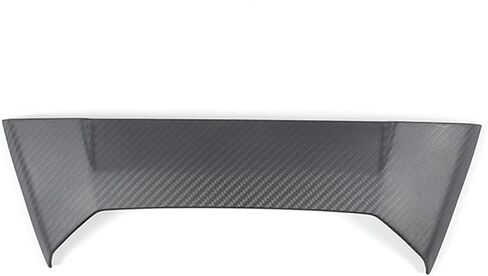 غطاء مكبر صوت علوي ألياف الكربون الحقيقي المتوافق مع شيفروليه كورفيت C8 Stingray 2020-2024 ، غطاء الشاحن العلوي للهاتف في الصف الخلفي ، من أجل المكشوفة (أحمر) in Kuwait