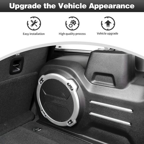 cherocar a bailar spelar trim cover & rop keaper rock rip levin and trunk cover cover kit kit kit decoration decoration incorties for Jeep Wrangler JL Jlu & Gladiator JT 2018-2022 ، sliver …… in Kuwait