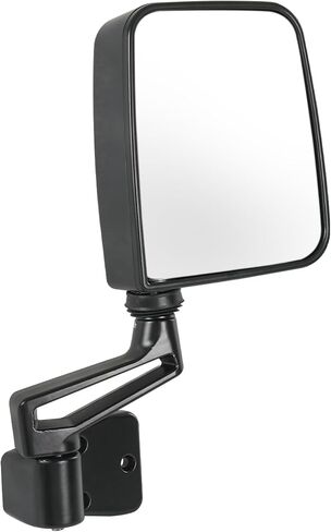 JDMSPEED Pair Driver & Passenger Side View Mirrors with Black Cover Compatible with 1987-2002 Jeep Wrangler Manual Folding No Heated Replace# CH1320102 CH1321102 in Saudi Arabia
