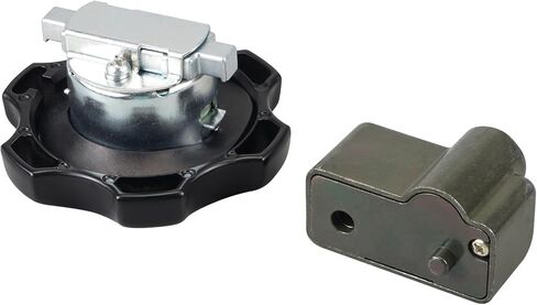 قفل أمان غطاء الغاز الأسود مع مفتاح الإشعال متوافق مع Suzuki DRZ400 DRZ400S DRZ400 SM 2000-2024 (غير مناسب DRZ400E) in Kuwait