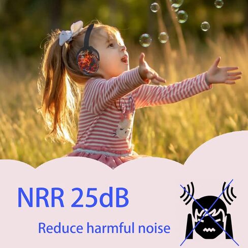 سماعات إلغاء ضوضاء الأطفال ، حماية السمع NRR 25 ديسيبل ، الحد من الضوضاء ، دليل صوتي للأطفال ، أطفال صغار للحفلات الموسيقية ، الطائرات ، التوحد ، مربى الوحش ، السفر ، المدرسة (كرة القدم) in Kuwait