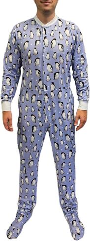Derek Penguins Adult Footed Pajamas in Saudi Arabia