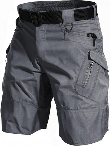 AUTIWITUA Men's Hiking Shorts Waterproof Tactical Cargo Short Pants Quick Dry Work Shorts with Multi Pockets(No Belt) in Saudi Arabia